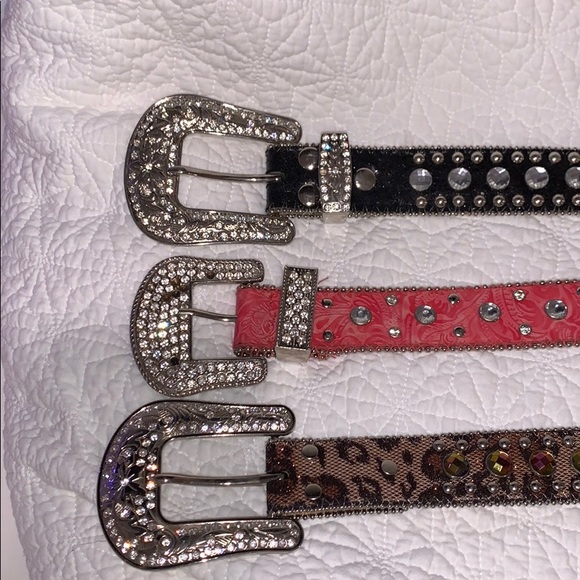 Bling belts!
